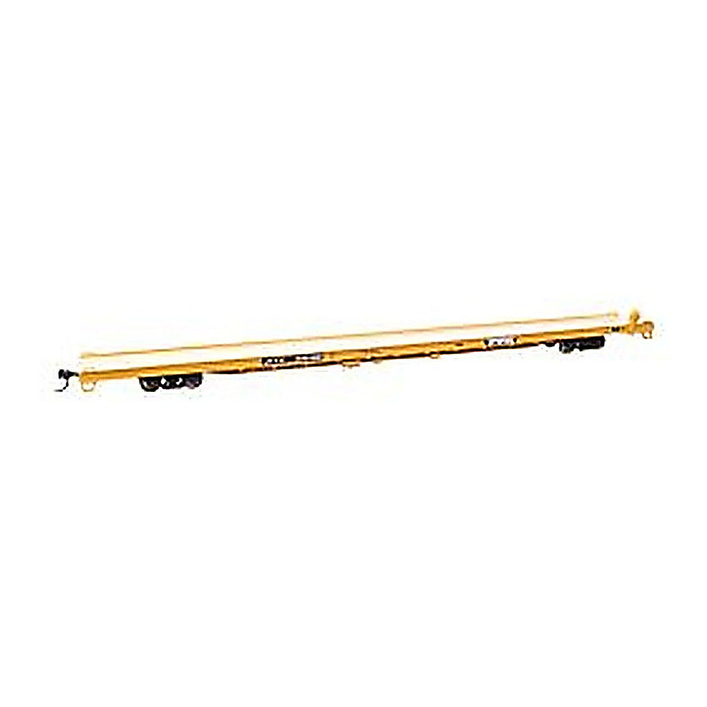 walthers mainline 5746 ho scale 89 channel side flatcar ready to run trail