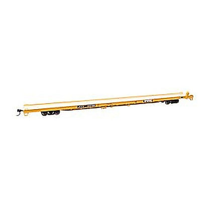 walthers mainline 5746 ho scale 89 channel side flatcar ready to run trail