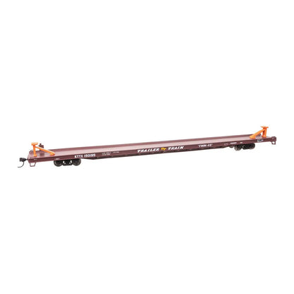 Walthers Mainline 910-5747 HO 89' Flatcar - Trailer-Train KTTX #150195