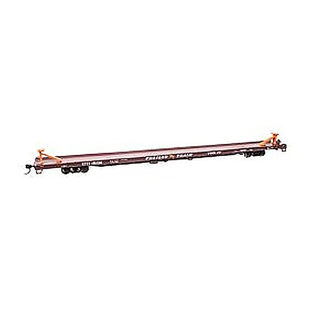 walthers mainline 5750 ho scale 89 channel side flatcar ready to run trail