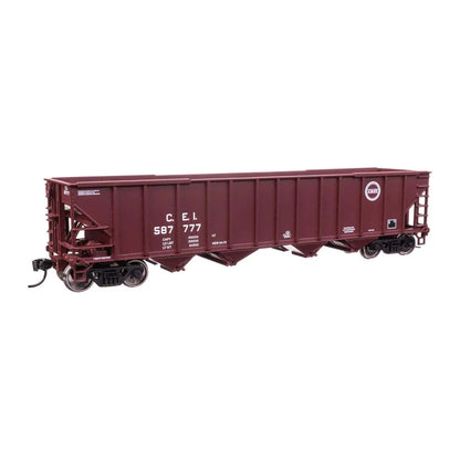 walthers mainline 57801 ho scale 50 100 ton 4 bay hopper ready to run chic