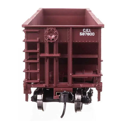Walthers Mainline 910-57802 HO 50' 4-Bay Hopper - C&EI #587800
