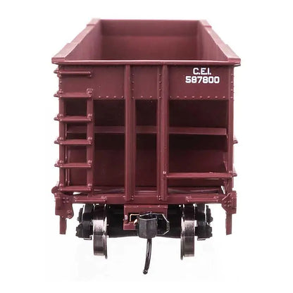 Walthers Mainline 910-57802 HO 50' 4-Bay Hopper - C&EI #587800