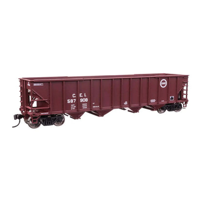 Walthers Mainline 910-57803 HO 50' 4-Bay Hopper - C&EI #587908