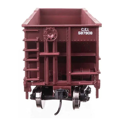 Walthers Mainline 910-57803 HO 50' 4-Bay Hopper - C&EI #587908