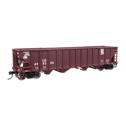 Walthers Mainline 910-57808 HO 50' 4-Bay Hopper - Conrail #498300