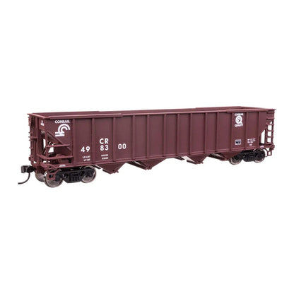walthers mainline 57808 ho scale 50 100 ton 4 bay hopper ready to run conr
