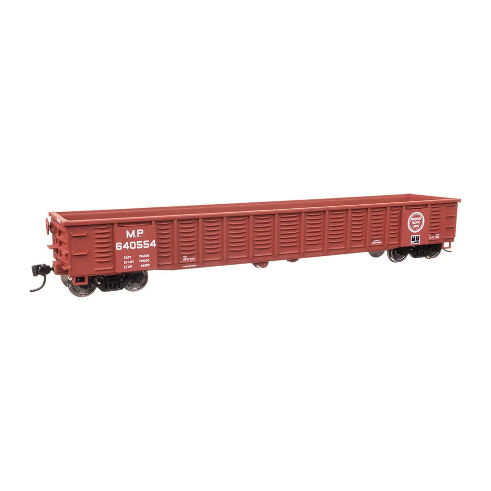 walthers mainline 910 6081 ho scale 53 corrugated gondola mp 640554