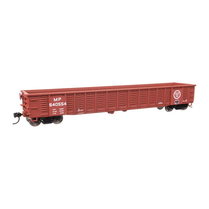 walthers mainline 910 6081 ho scale 53 corrugated gondola mp 640554
