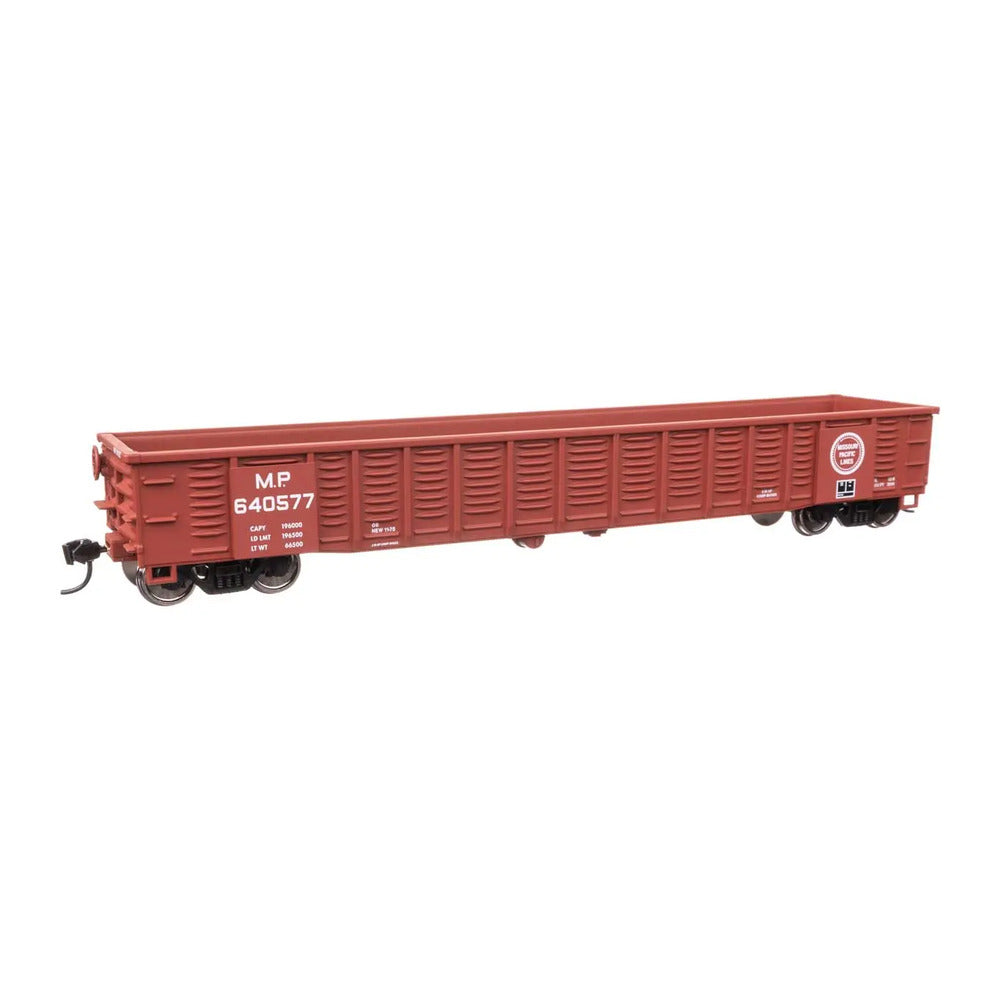 walthers mainline 910 6082 ho scale 53 corrugated gondola mp 640577