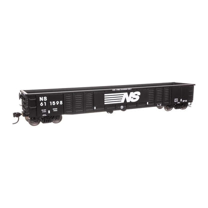 walthers mainline 910 6084 ho scale 53 corrugated gondola ns 611598