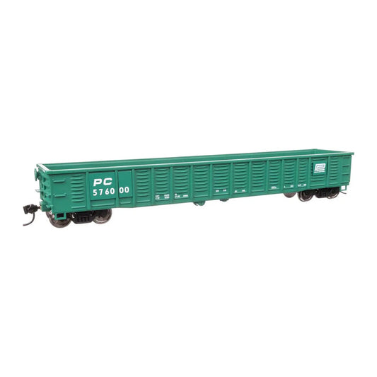 walthers mainline 910 6087 ho scale 53 corrugated gondola pc 576000