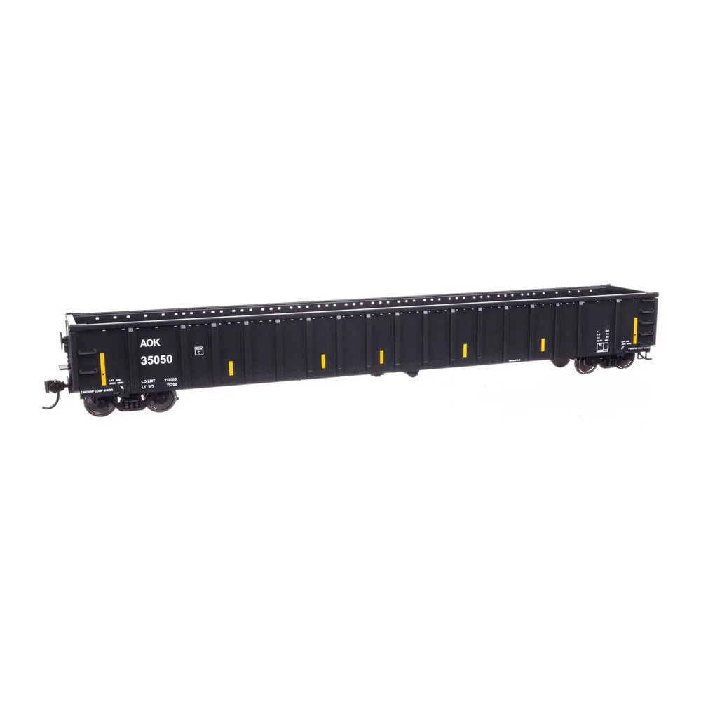 walthers mainline 910 6457 ho scale 68 railgon gondola aok 35050