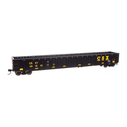 Walthers Mainline 910-6465 HO 68' Railgon Gondola - CSX #491681