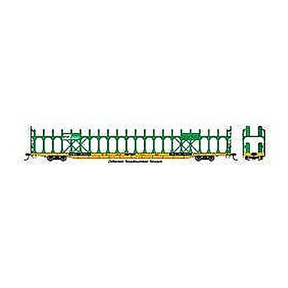 walthers mainline 8032 ho scale 89 flatcar w bi level open auto rack ready to