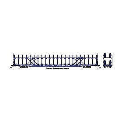 walthers mainline 8036 ho scale 89 flatcar w bi level open auto rack ready to