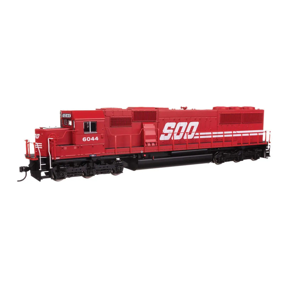 walthers mainline 9772 ho scale emd sd60 spartan cab standard dc soo line