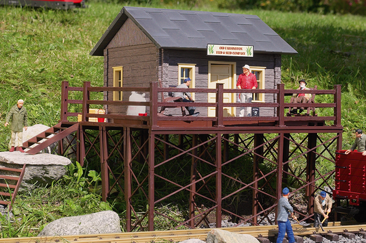 Piko 62112 G Scale Old Fallsington Feed & Seed Building Kit