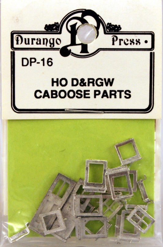 Durango Press 16 Hon3 Caboose Parts