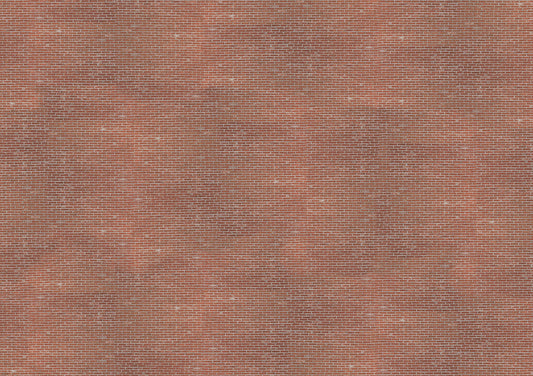 Busch 7439 HO/TT Scale Decorative Panels, Brick Wall