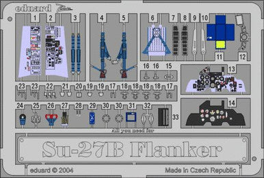 Eduard SS251 1/72 Su-27 Flanker B for Hasegawa/Revell