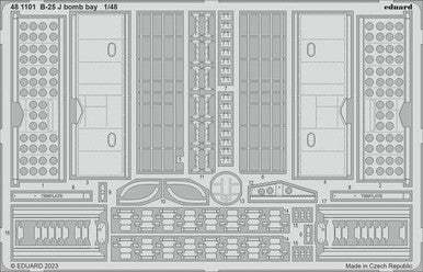 Eduard 481101 1/48 B-25J Bomb Bay for HKM