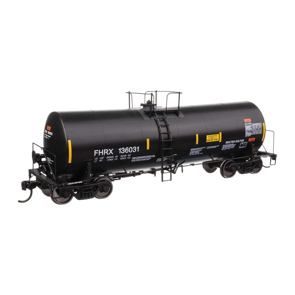 walthers proto 100055 ho scale 40 trinity 14 000 gallon molten sulfur tank car