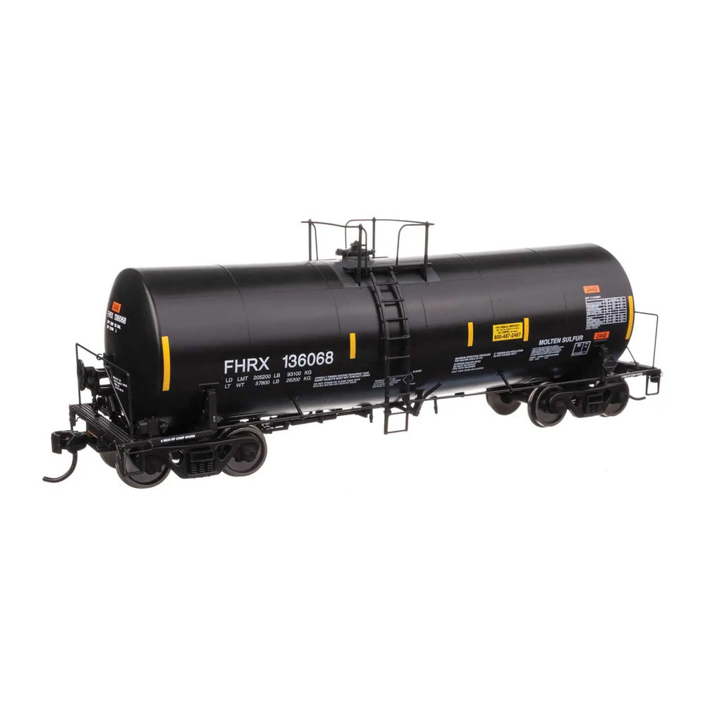 walthers proto 100056 ho scale 40 trinity 14 000 gallon molten sulfur tank car