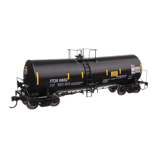walthers proto 100062 ho scale 40 trinity 14 000 gallon molten sulfur tank car