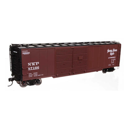 walthers proto 920 101677 ho scale 50 aar double door boxcar ready to run nickle plate road 87166