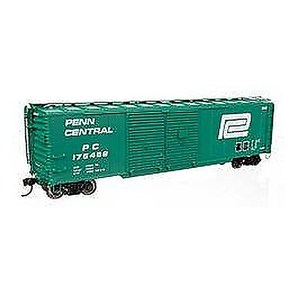 walthers proto 920 101680 ho scale 50 aar double door boxcar ready to run penn central 175468