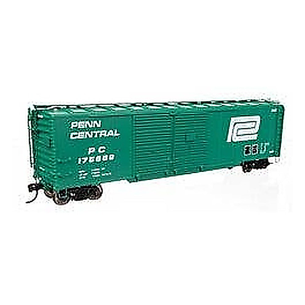 walthers proto 920 101681 ho scale 50 aar double door boxcar ready to run penn central 175689
