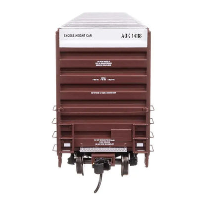 Walthers Proto 920-101711 HO Hi-Cube Boxcar - Arkansas-Oklahoma #14118