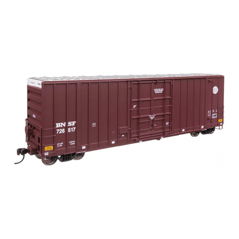 walthers proto 920 101714 ho scale 50 gunderson hi cube paper service boxcar ready to run bnsf railway 726517