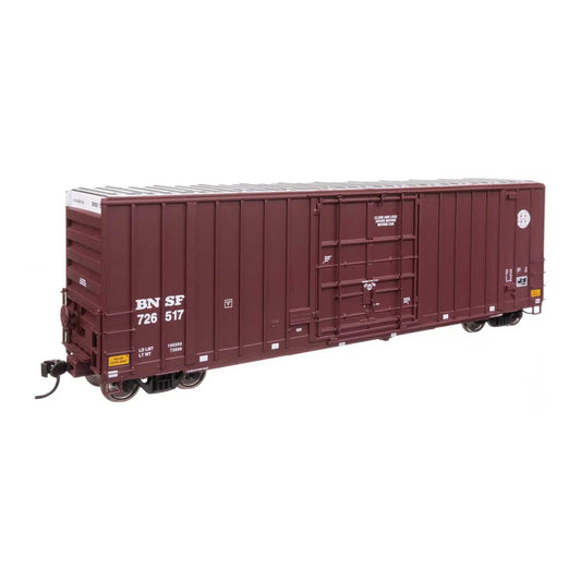walthers proto 920 101714 ho scale 50 gunderson hi cube paper service boxcar ready to run bnsf railway 726517