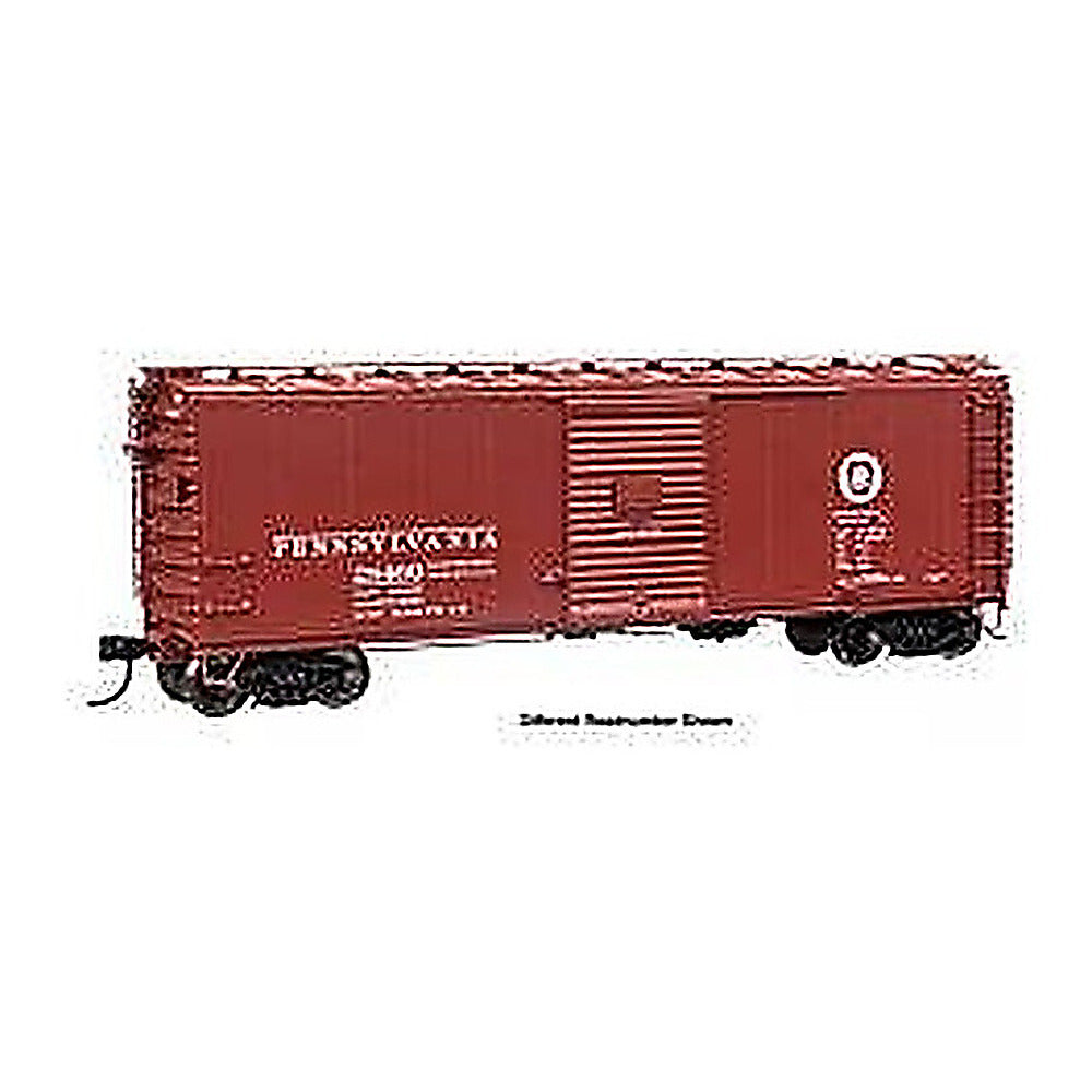 walthers proto 920 102303 ho scale 40 x29b boxcar ready to run pennsylvania railroad 26504 circle keystone