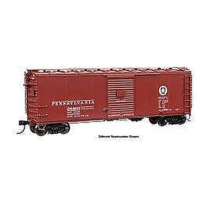walthers proto 920 102303 ho scale 40 x29b boxcar ready to run pennsylvania railroad 26504 circle keystone