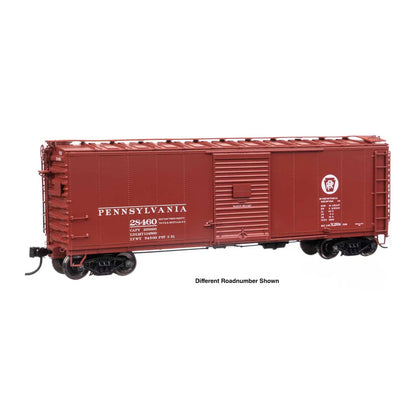 walthers proto 920 102303 ho scale 40 x29b boxcar ready to run pennsylvania railroad 26504 circle keystone