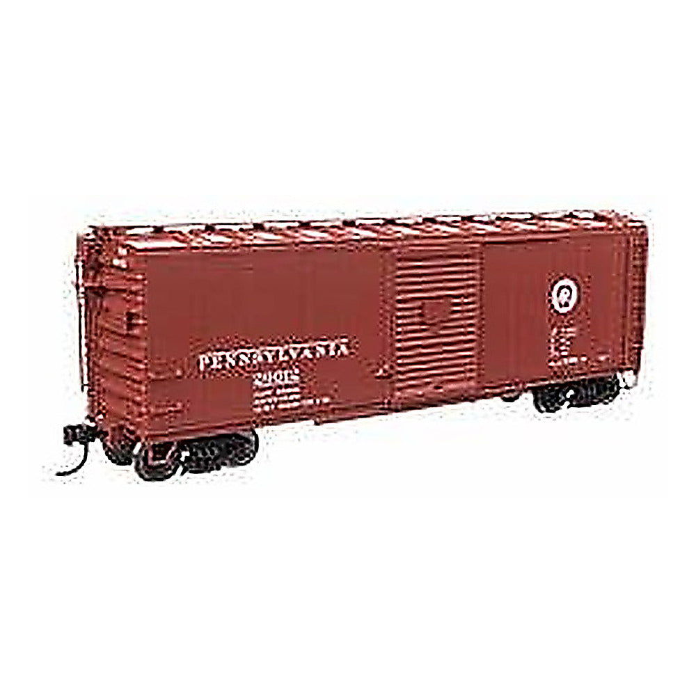 walthers proto 920 102306 ho scale 40 x29b boxcar ready to run pennsylvania railroad 29012 1950s circle keystone