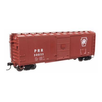 walthers proto 920 102314 ho scale 40 x29b boxcar ready to run pennsylvania railroad 30032 plain keystone