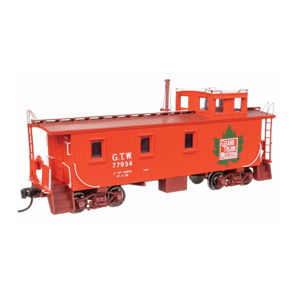 walthers proto 103261 ho scale 30 gtw style wood caboose with offset coupola