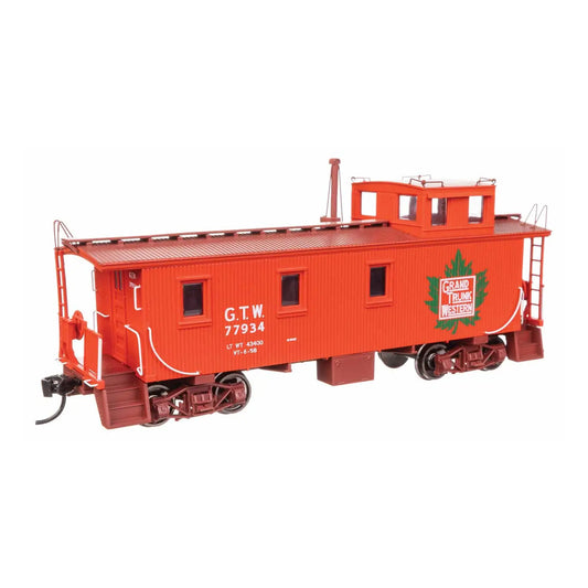 walthers proto 103261 ho scale 30 gtw style wood caboose with offset coupola