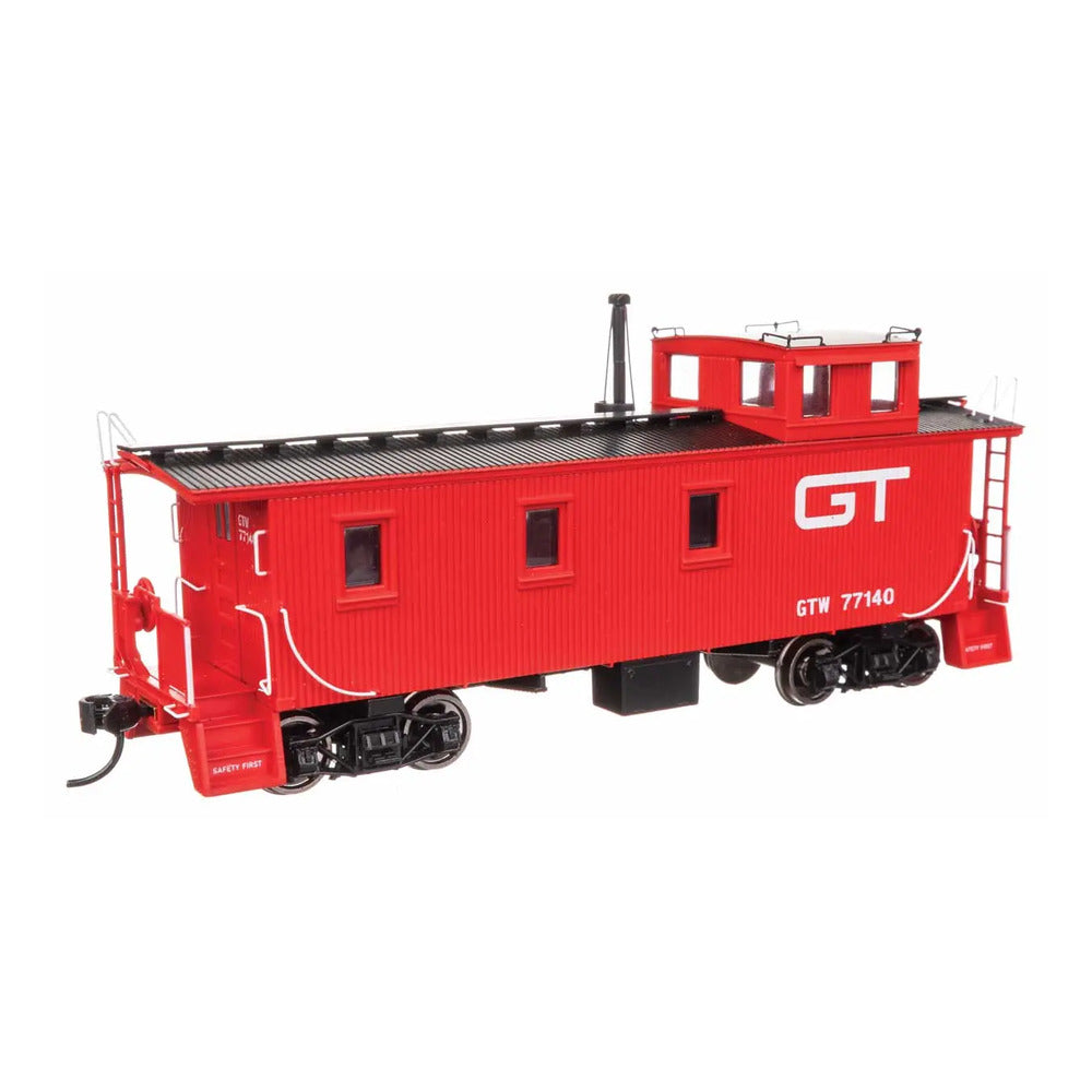 walthers proto 103263 ho scale 30 gtw style wood caboose with offset coupola