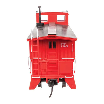 Walthers Proto 920-103264 HO 30' GTW Wood Caboose - GTW #77901