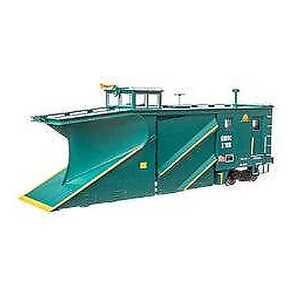 walthers proto 110033 ho scale russell snowplow ready to run green mountain