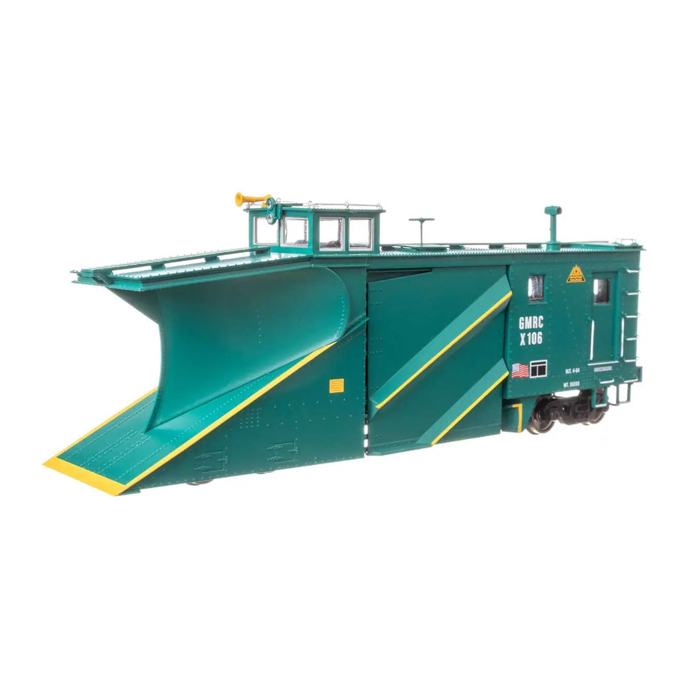 walthers proto 110033 ho scale russell snowplow ready to run green mountain
