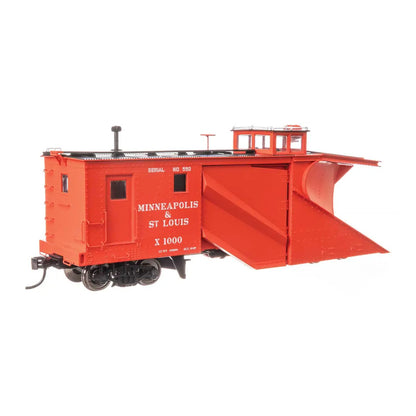 Walthers Proto 920-110035 HO Snowplow - Minneapolis & St. Louis #X1000