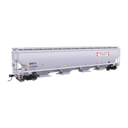 walthers proto 110321 ho scale 67 trinity 6351 4 bay covered hopper ready to