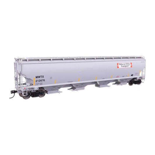 walthers proto 110323 ho scale 67 trinity 6351 4 bay covered hopper ready to