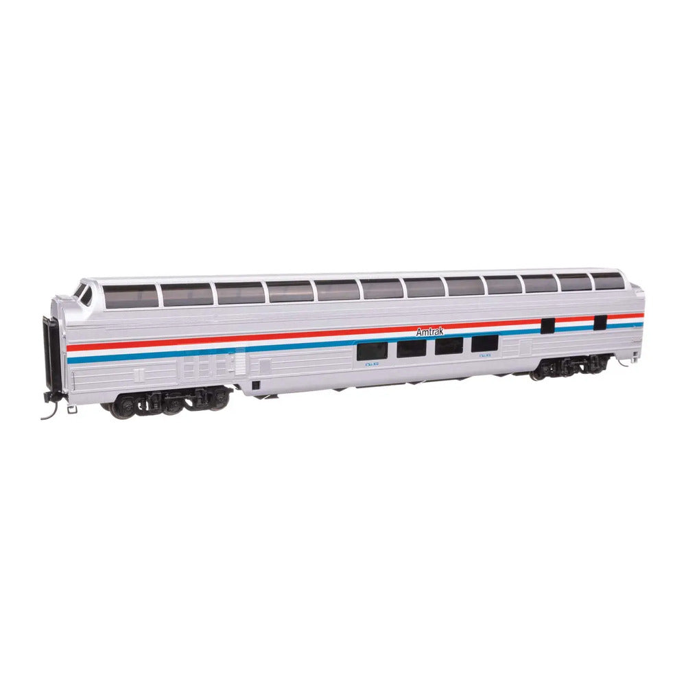 walthers proto 920 13600 ho scale 85 budd great dome ready to run amtrakr phase iii includes decal